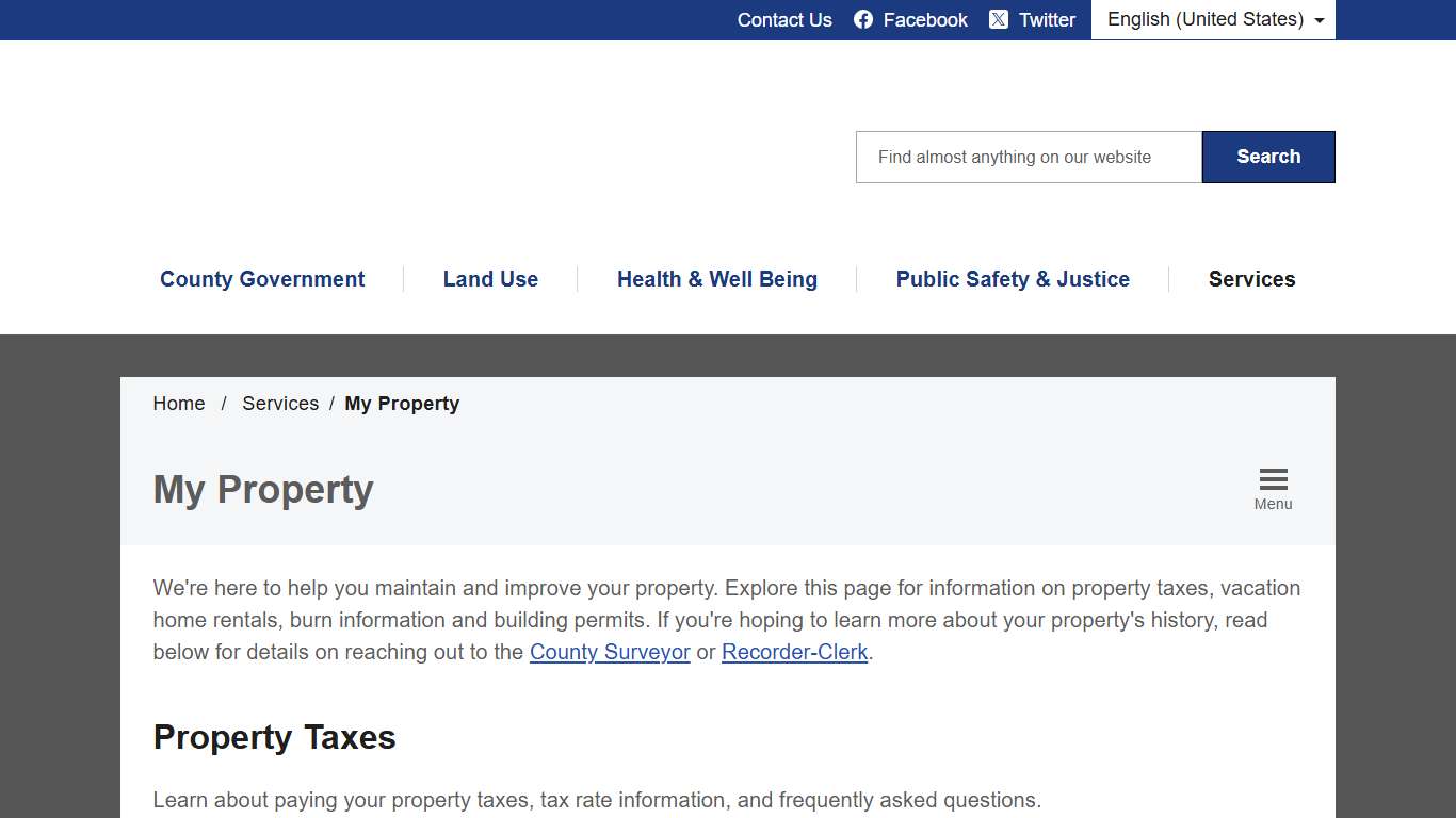 My Property - El Dorado County